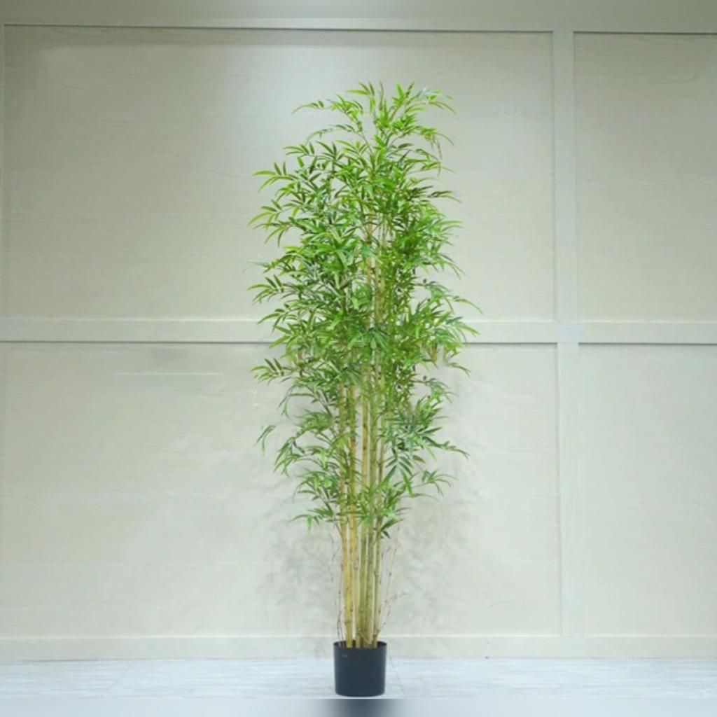 6ft Artificial Bamboo Tree With Mini Pot