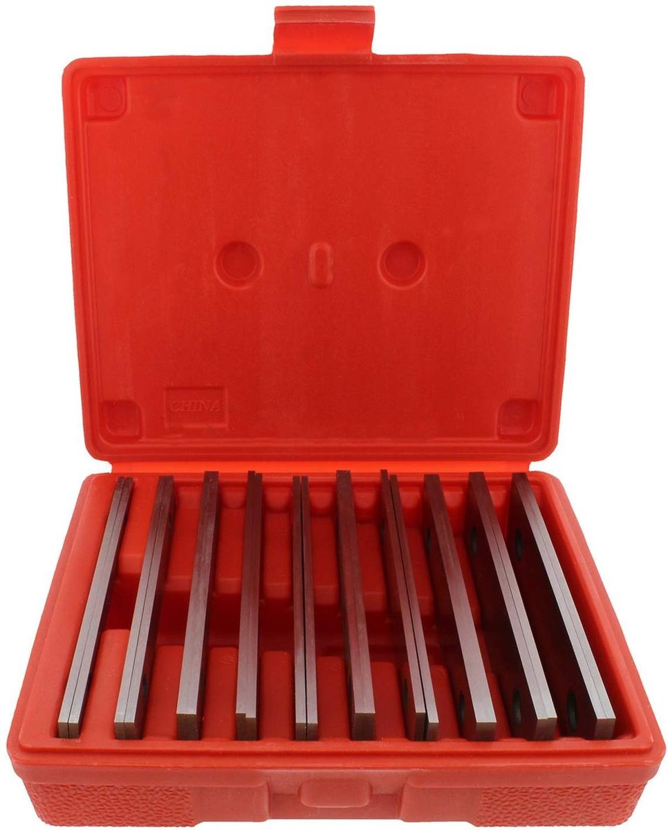 Machinist's Thin Parallel Bar Set - 10 Pair 1/8" X 6"