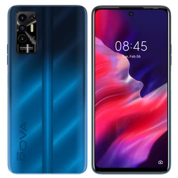 POVA 2 - 6.9" - 128GB ROM - 6GB RAM - Dual Sim - 4G LTE - Fingerprint - 7000mAh - Blue