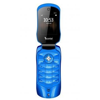 911  Flip Phone - 1.77 Inch - 1000mAh - Blue