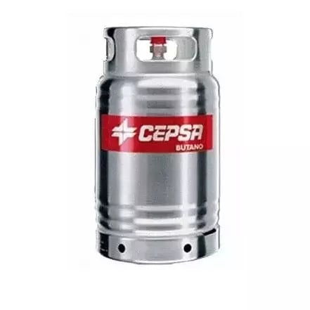Cepsa 12.5kg Gas Cylinder With Metered Regulator And Hose