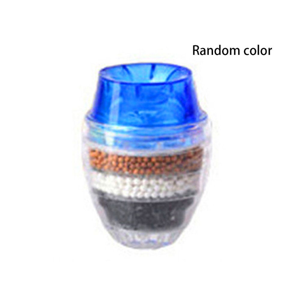 Home Kitchen Simple Easy Faucet Tap's Water Clean Filter Purifier Head-multicolor