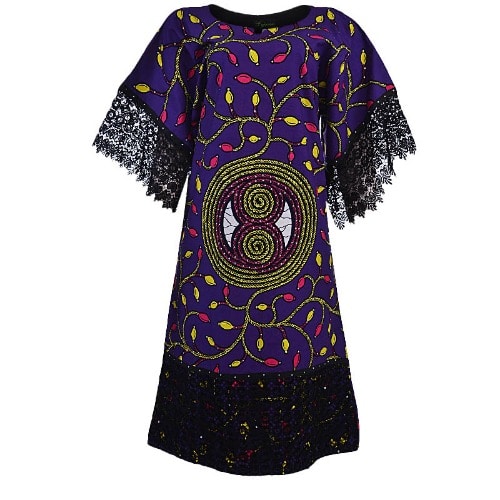 Fijrose Short Kaftan Dress - Stoned With Chord