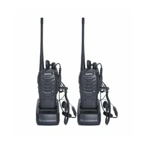 Two Way Radio Walkie Talkie - 2pieces With Earpiece