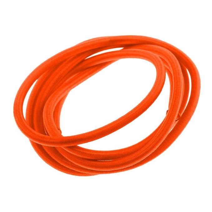 4mm Elastic Bungee Rope Marine Cord - Tie Roof Rack 2m 2m Orange