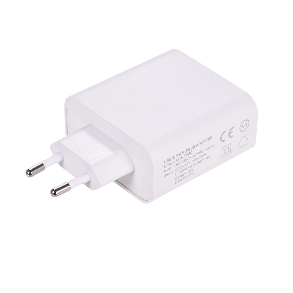 DYF-045WPD Power Adapter USB-C Type C 45W PD Power Adapter