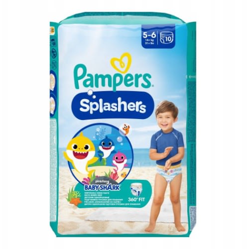 Splashers Babyshark Swim Diaper - 5-6