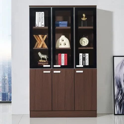 2023 Modern Y.f Wooden Book Shelf- 3 Doors