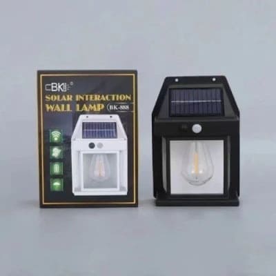 Solar Wall Mount Light Lamp With Sensor