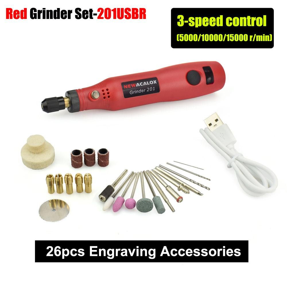 USB Charging 10W Grinding Machine Mini Wireless Variable Speed Rotary Tools Kit  Pen for Milling ing