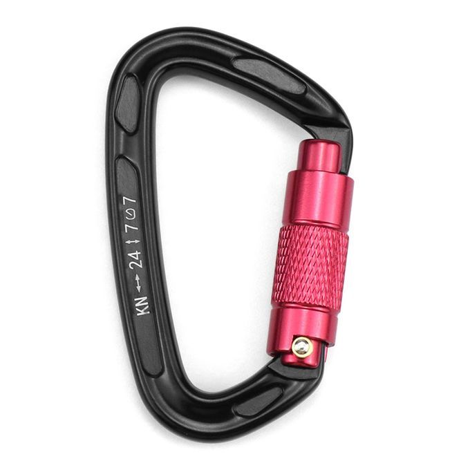Carabiner With Automatic Lock Gate 24KN Heavy Duty-