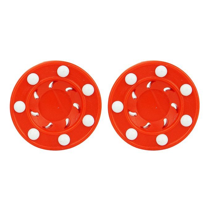 2pcs Roller Hockey Game Puck Pro Shot For Practicing And Orange
