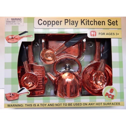 Copper Kitchen Playset