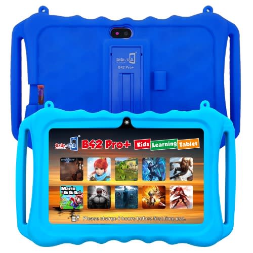 B42 Pro+ Kids Learning Tablet - 7" - 128GB ROM - 4GB RAM - WiFi - 3000mAh - Blue