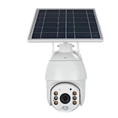 4g Sim Version Solar Panel Camera Ptz 2mp Hd Security Monitor