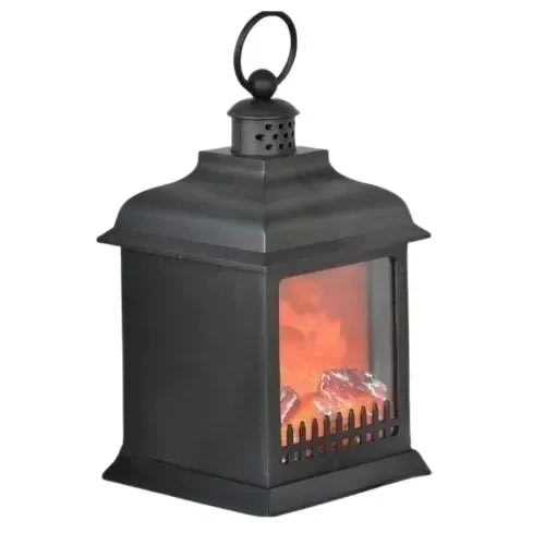 Vintage Led Fireplace Lantern