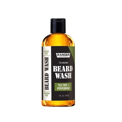 Beard Wash 4 Oz Tea Tree + Peppermint
