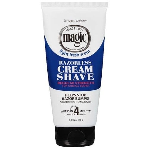 Carson Magic Razorless Cream Shave Anti Bumps - 170g
