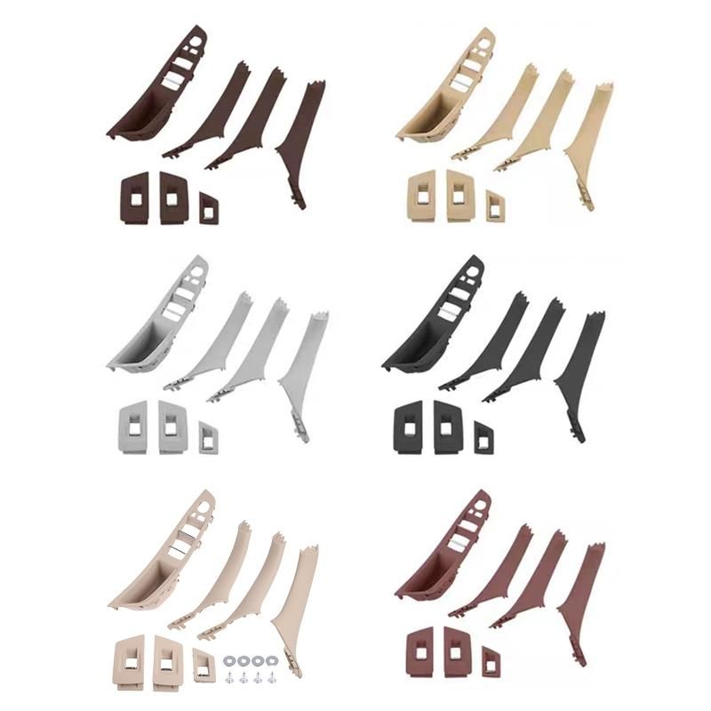 7pcs Interior Door Handles for -F10 F18 Car Window Lift  Armrest Panel