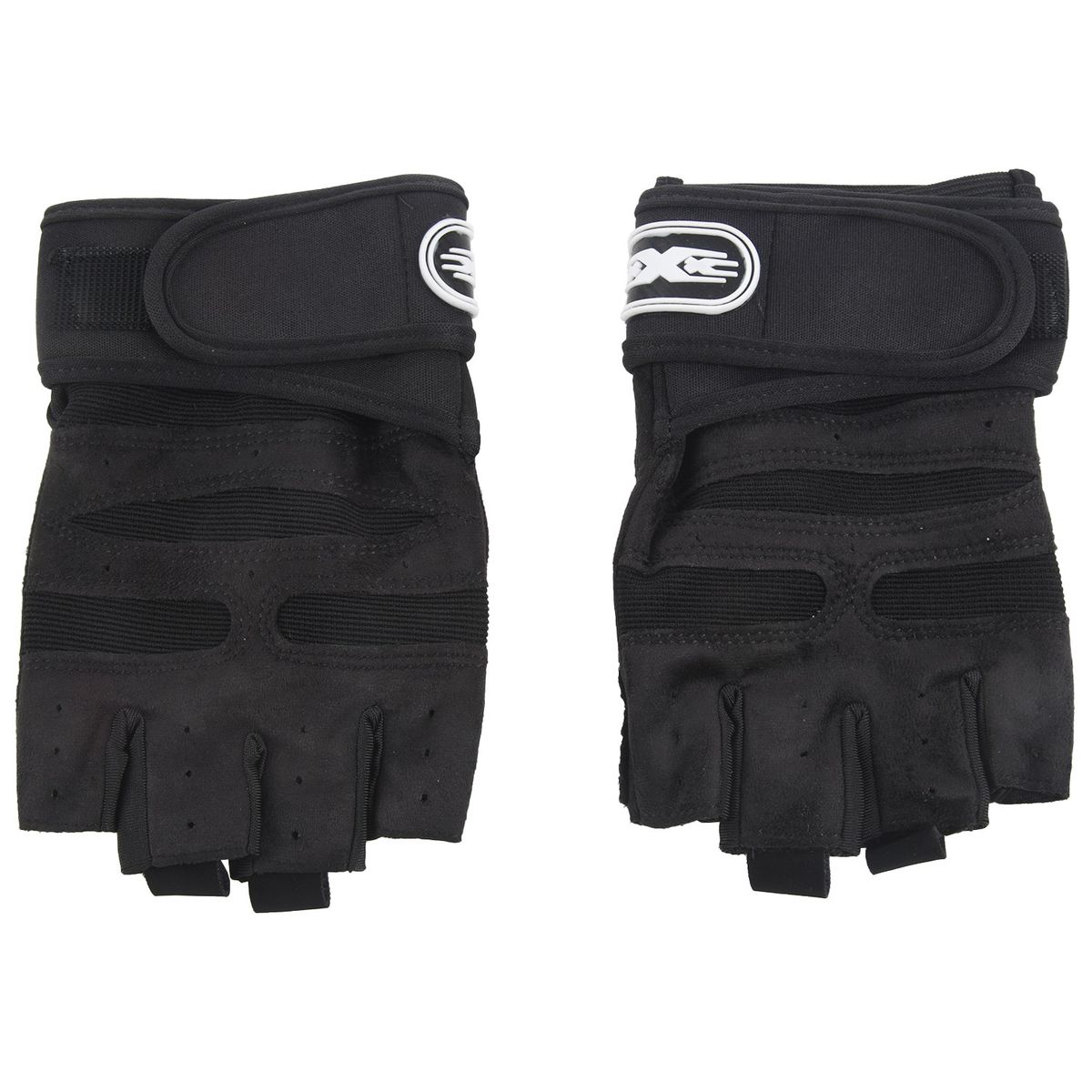 Men Half Finger Bicycle Gloves Anti-Skid Soft Black