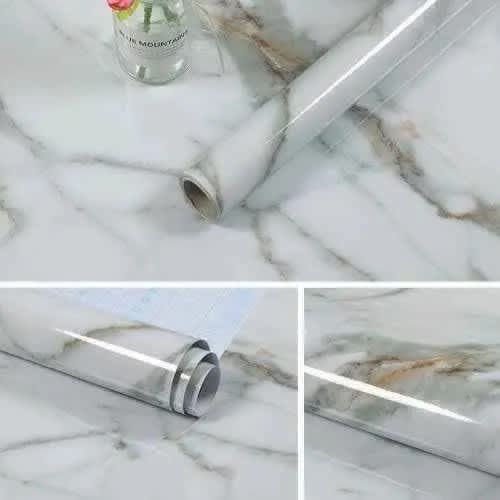 Waterproof Self Adhesive Marble Wallpaper -60cm/5m