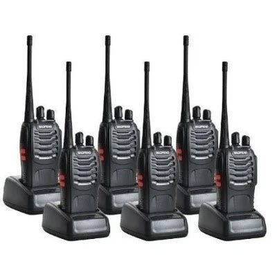 Walkie Talkie 888s- 6 Ways