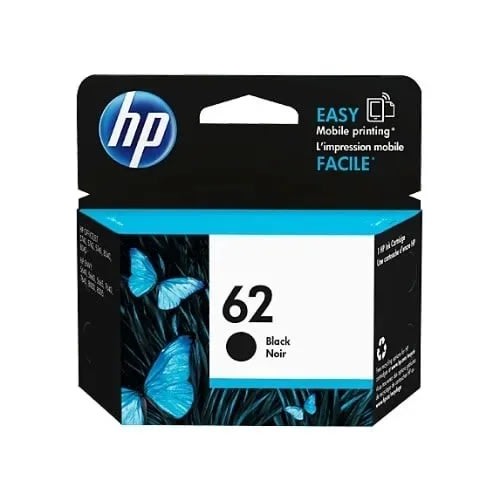 Hp 62 Genuine Ink Cartridge - Black