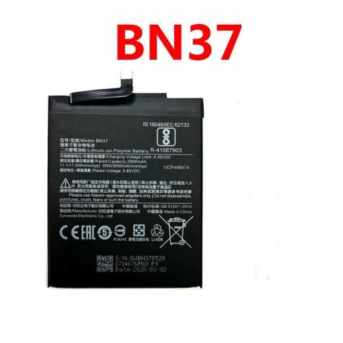 Replacement Battery For Redmi 6 - 6a Bn37 - 3000mAh