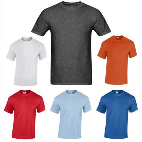 6 In 1 Plain T-shirts Bundle