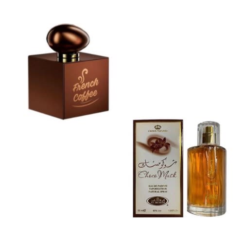 Unisex Perfume Combo - French Coffee - 30ml + Choco Musk - 50ml Edp