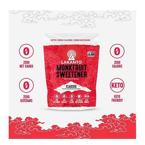 Monkfruit Sweetener  Classic White 8.29 Oz