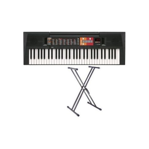 Psr - F51 Yamaha Keyboard Piano With Adaptor And Free Stand