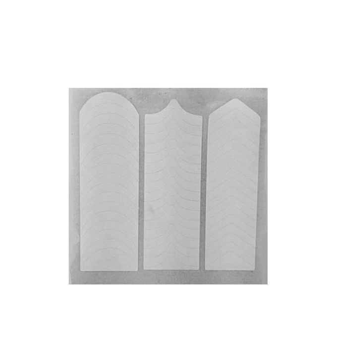 3 Packs French Manicure Nail Art Form Fringe One Style