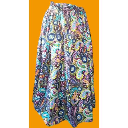 Ankara Gathered Skirt
