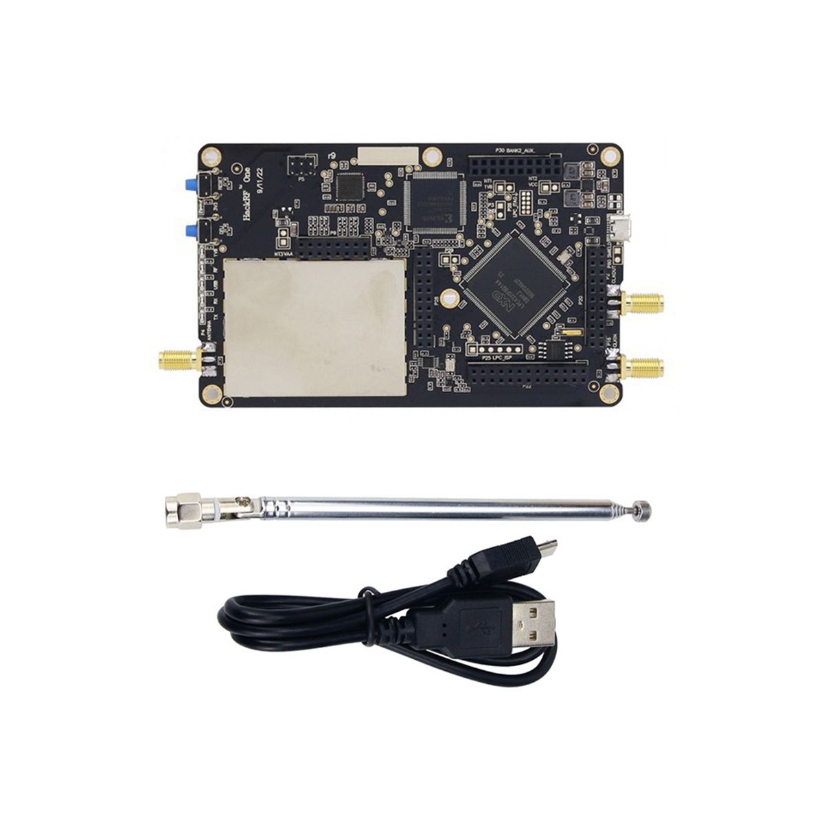 For HackRF One R9 1MHz to 6GHz Open Source Software Defined Radio Platform Development Board Batch SMT Patch SDR Radio