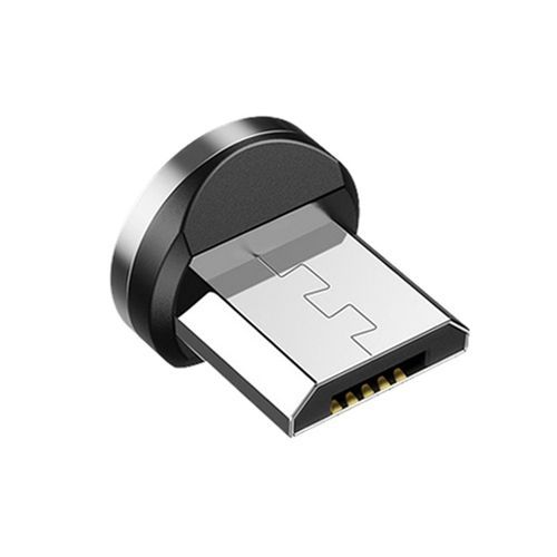 Round Magnetic Cable Plug Phone Microusb Android Charging
