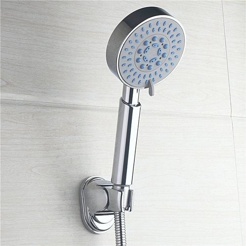 5-Way Setting Sprayer Chrome ABS Durable Bathroom Hand Held Message Shower Head 100% New Fresh Material Adjustable Water Saving Rainfall Hand Shower Sprayer