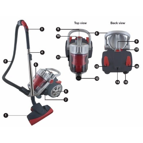 Vax Multi Cyclonic  Vacuum Cleaner - 2000W