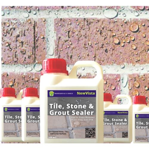 Tile Grout And Stone Sealer- 500ml X5