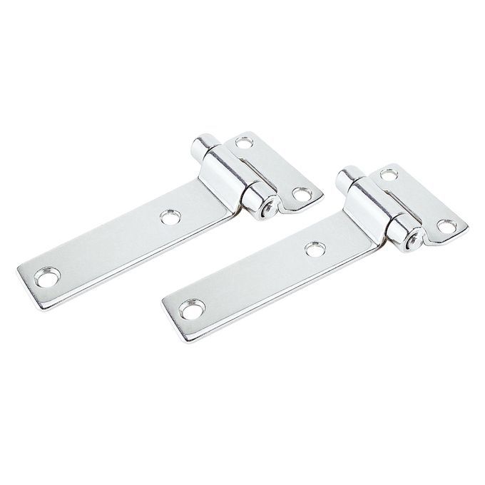 2pcs Heavy Duty Stainless Steel Trailer Truck RV Door Rear Hinge