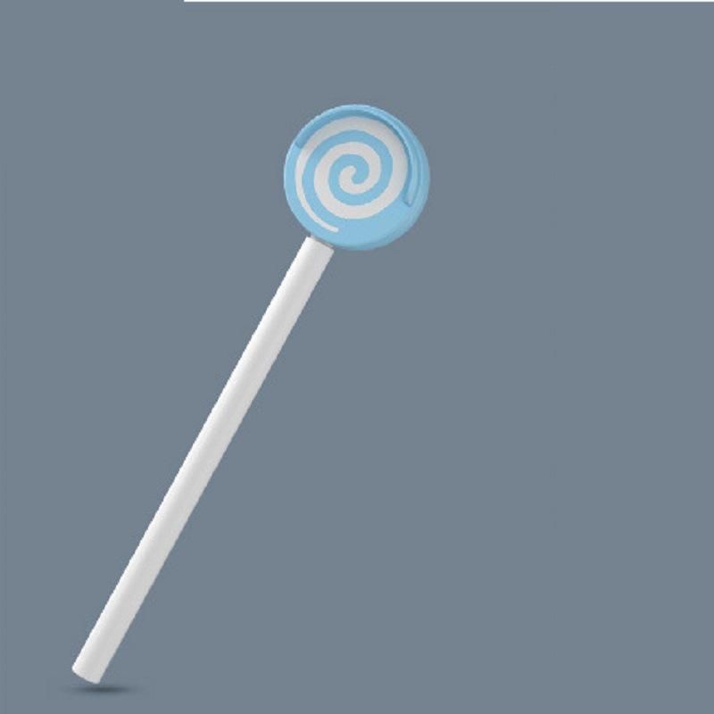 Infant Cartoon Tongue Coating Cleaner Cute Lollipop Shape Soft Delicate Cleaning Tongue Cleaner For Baby Toddler Healthcare Kits