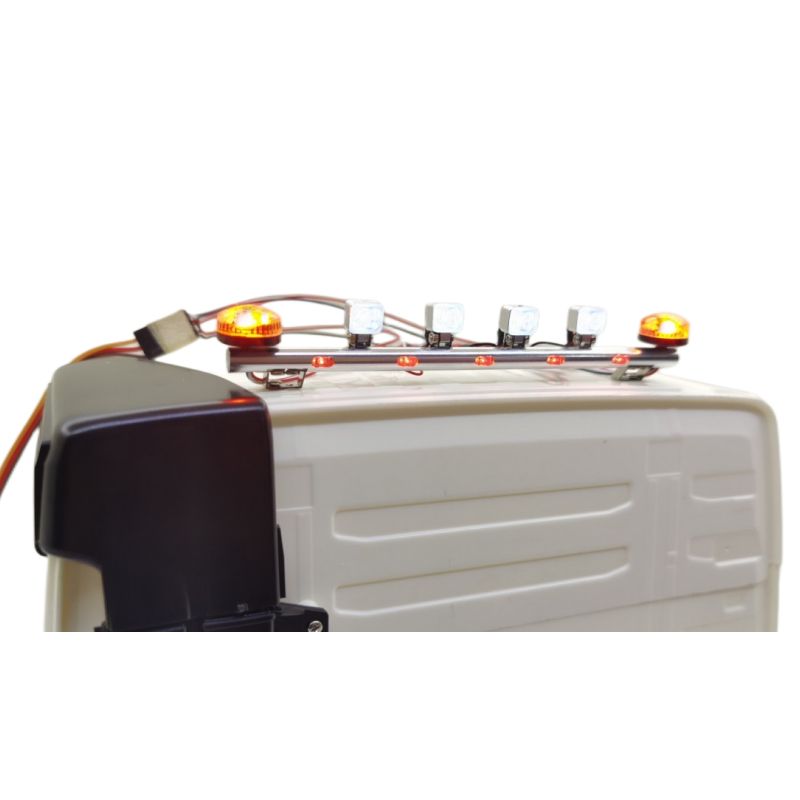 Upgraded LED Spotlight For Tamiya 1/14 Scania Actros 56360 Volvo Truck DIY