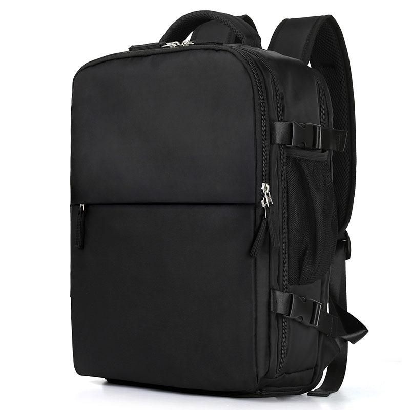 Computer Backpack Custom Travel Backpack Female Large Capacity Super Large Lightweight Multifunctional Short-distance Business Travel Luggage Backpack black 16 inches