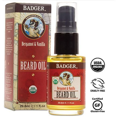 Certified Organic 100% Natural Beard Oil 1oz  29.6
