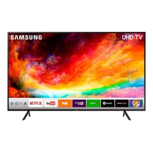 55&rdquo; Flat Smart 4K UHD TV + Netflix & Youtube APP +Wall Mount