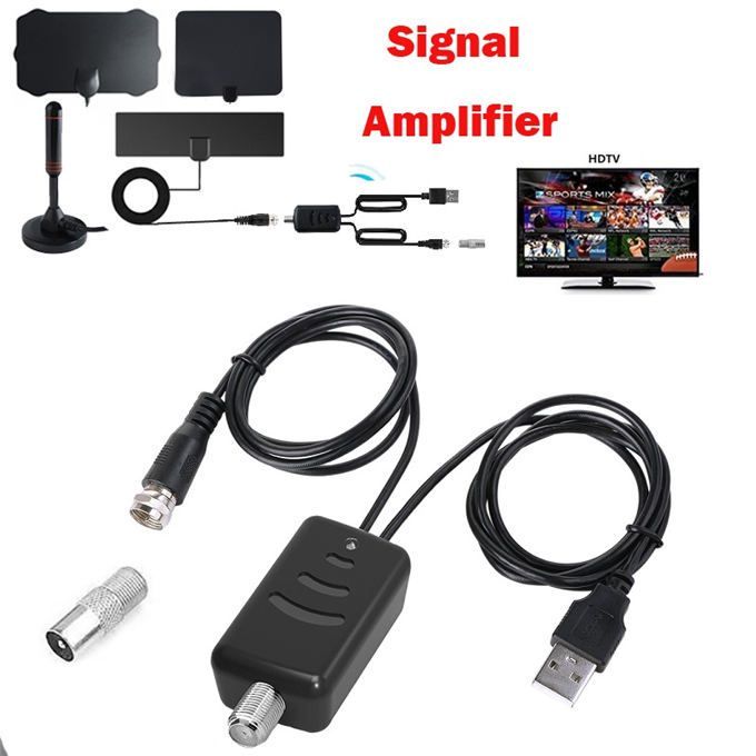 TV Signal Amplifier Booster Convenience And Easy Installtion Digital HD For Cable TV