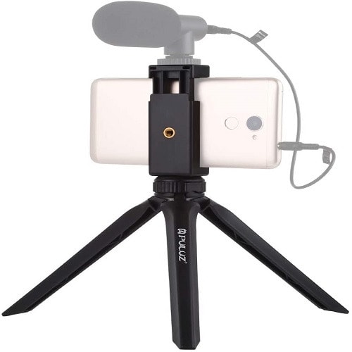 Mini Tripod Mount With Phone Clamp For Smartphones
