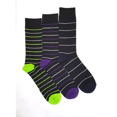 3-in-1 Emporium Cotton Socks - Multicolour