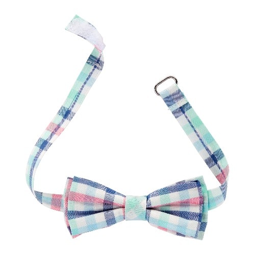 Boys Classic Plaid Bow Tie