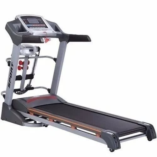 2.5hp Treadmill With Shock Absorption +Mp3 & Dumbbells